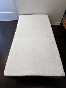 Folding Guest Bed with Memory Foam Mattress - Photo 3