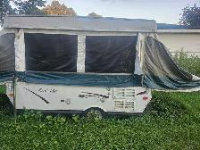 tent trailer.