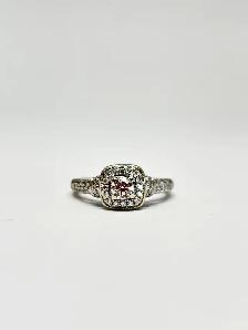 14k W/G Vera Wang Diamond Ring