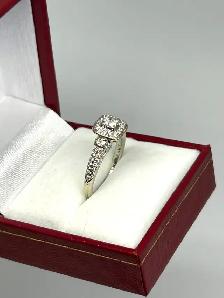 14k W/G Vera Wang Diamond Ring - Photo 5
