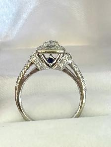 14k W/G Vera Wang Diamond Ring - Photo 6