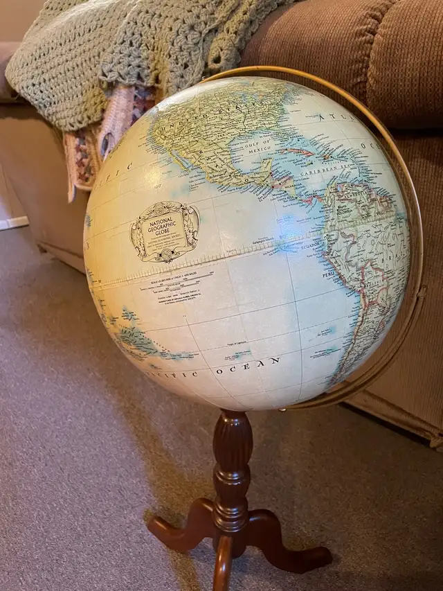 World Globe, National Geographic