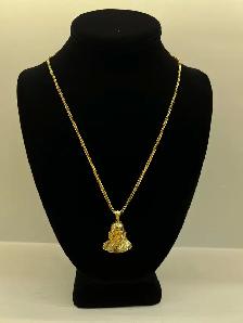 10k Yellow Gold Chain & Pendant