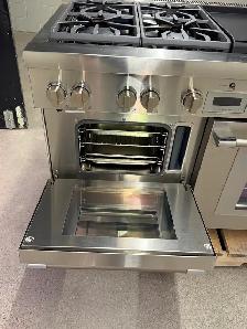 Thermador 60' Cuisinière au gaz Dual Fuel PRD606WESG - Photo 4