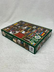 1000pc Cobble Hill 'Kitty Librarians' Puzzle - Like New! - Photo 2