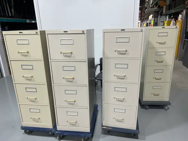 Global Vertical Filing Cabinets – Like New – $150 Each