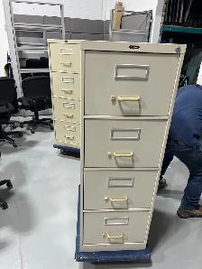Global Vertical Filing Cabinets – Like New – $150 Each - Photo 4
