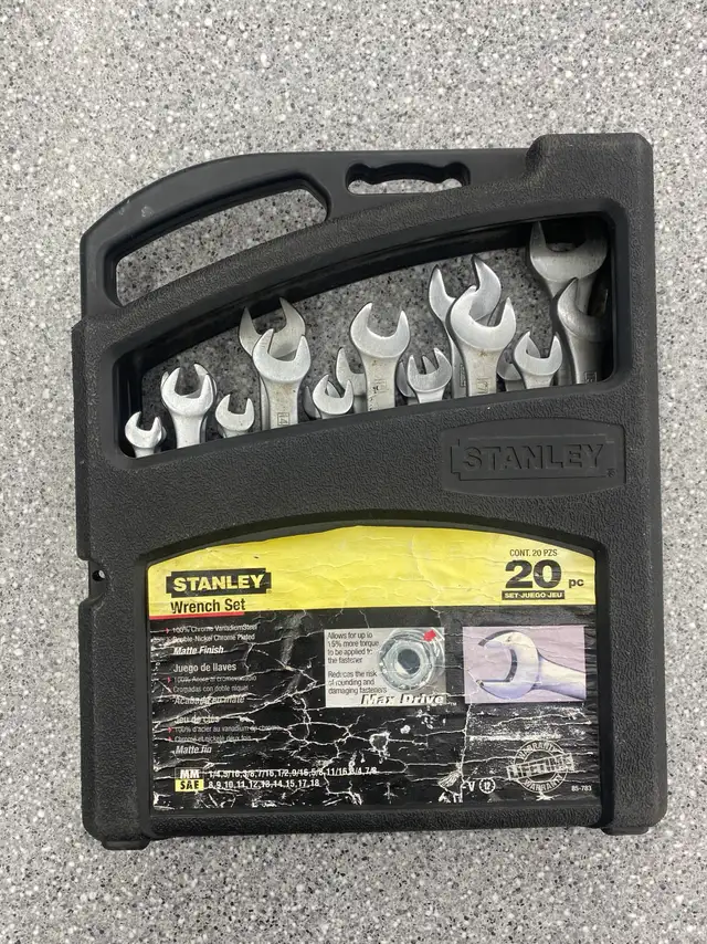 Stanley 85-783 20 Piece Wrench Set