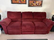 2 Reclining sofas