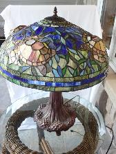Tiffany Style Stained Glass Lamp