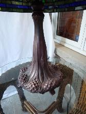 Tiffany Style Stained Glass Lamp - Photo 3