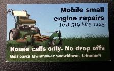 Riding lawnmower service calls in brantford