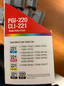 Canon Inks 221