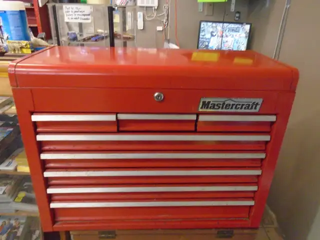 Tool chest with keys
