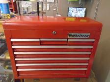 Tool chest with keys