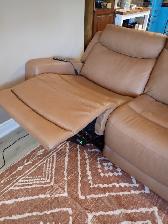 Brown Leather Sectional - Photo 7