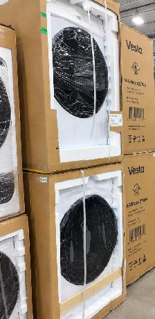Vesta 27-inch Washer and Dryer Set | New   2 Year Warranty