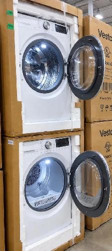 Vesta 27-inch Washer and Dryer Set | New   2 Year Warranty - Photo 2