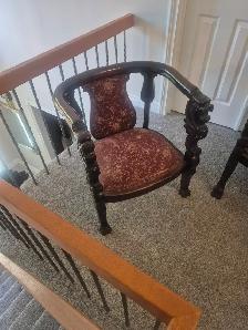 Antique Victorian/ Empire Revival  Settee(Love Seat) & 2 Chairs - Photo 2