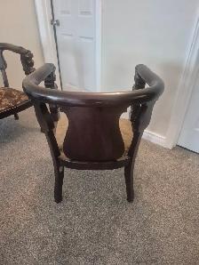 Antique Victorian/ Empire Revival  Settee(Love Seat) & 2 Chairs - Photo 6