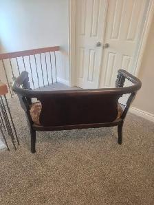 Antique Victorian/ Empire Revival  Settee(Love Seat) & 2 Chairs - Photo 7