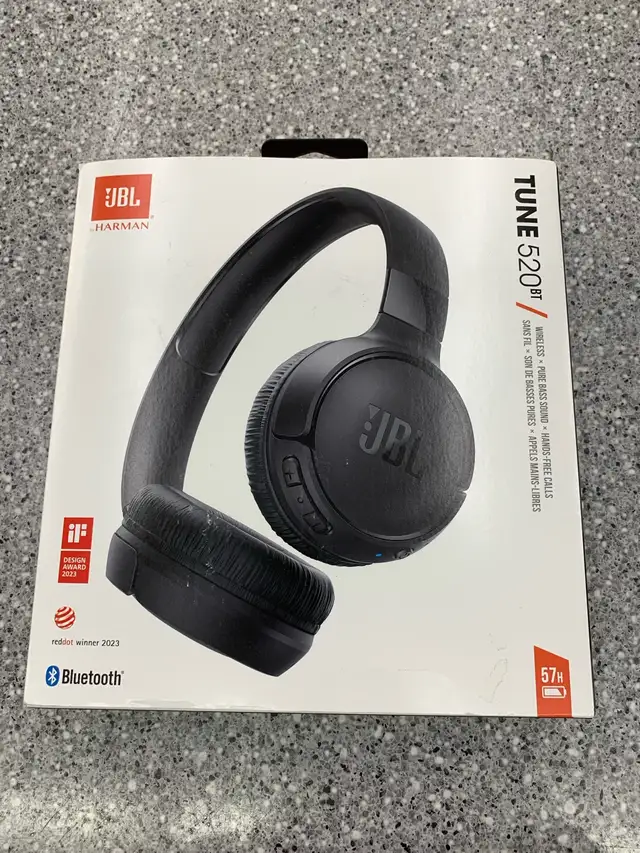 JBL Tune 520 Bluetooth Headphones