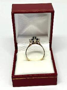 14k vintage sapphire Diamond Ring - Photo 7