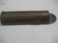 Vintage brass wall mount match holder with striker - Photo 2