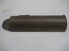 Vintage brass wall mount match holder with striker - Photo 3