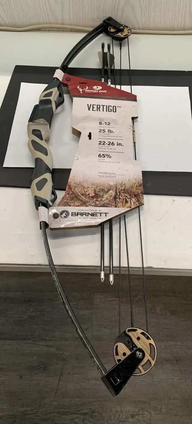 Barnett Outdoors Barnett Vertigo Youth Bow Mossy Oak Bar1265mo
