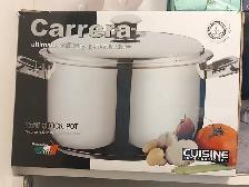 BRAND NEW Carrera Cuisine 16-Quart Stainless Steel Stock Pot