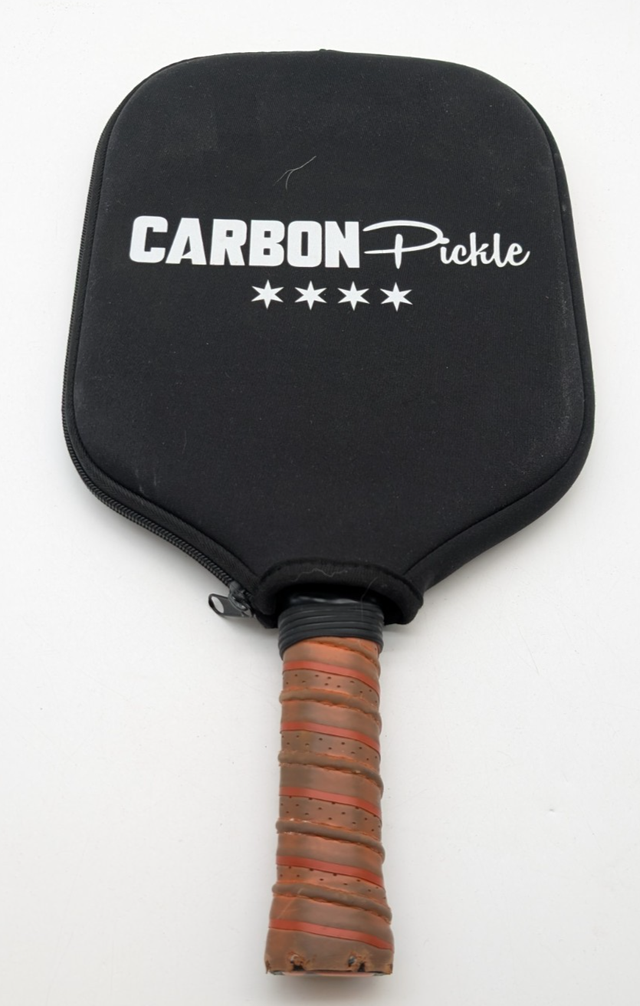 (B6752) CPX Raw 3K Carbon Fiber Pickleball Paddle Pro Series