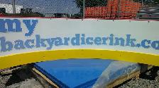 Backyard Hockey Rink Boards - Ice Rink Packages - Outdoor Rinks - Photo 3