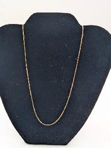 (B2383) Necklace 10 kt 3.70 grams 21'
