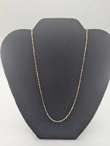 (B2383) Necklace 10 kt 3.70 grams 21' - Photo 2