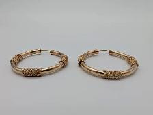 (B2384) Earrings 10 kt 7.20 grams - Photo 2
