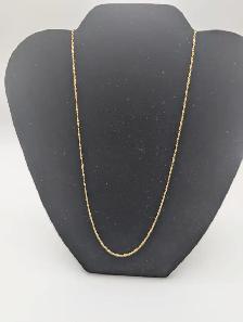 (B2385) Necklace 14 kt 2.50 grams 23'
