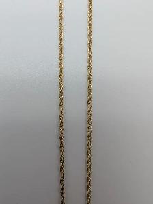 (B2385) Necklace 14 kt 2.50 grams 23' - Photo 4