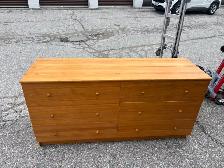 Free delivery used Six-Drawer Pine Dresser