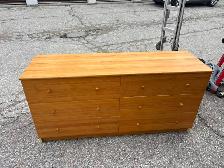 Free delivery used Six-Drawer Pine Dresser - Photo 2
