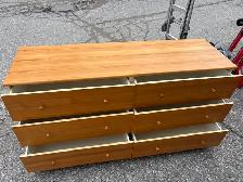 Free delivery used Six-Drawer Pine Dresser - Photo 7