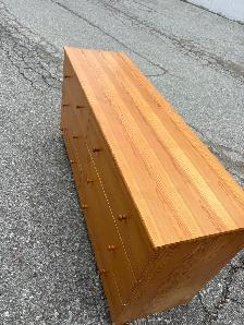 Free delivery used Six-Drawer Pine Dresser - Photo 8