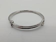 (B2276) Bracelet Platinum 9 grams 5 3/4' - Photo 2