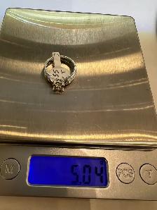 white Gold diamond ring 18k - Photo 4