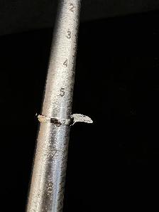 white Gold diamond ring 18k - Photo 5