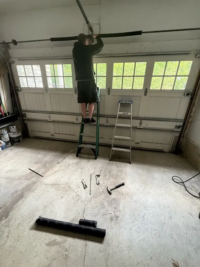 ⭐️Professional Garage Door Torsion Spring Replacement⭐️