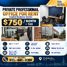 Dedicated Private Office Space / Room for Rent – Ottawa