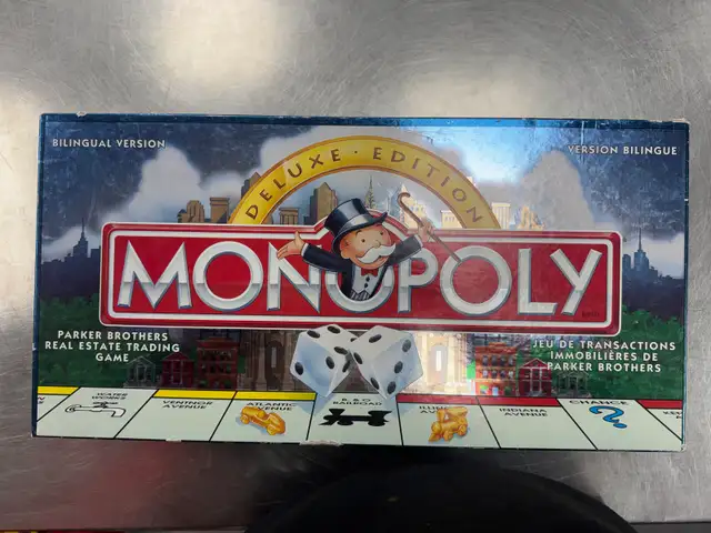 Jeux Monopoly(Parker Brothers)(complet)