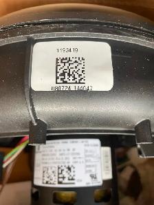 Furnace Draft Inducer HB27CQ102, 337938-785-CBP, 1193419 - Photo 3