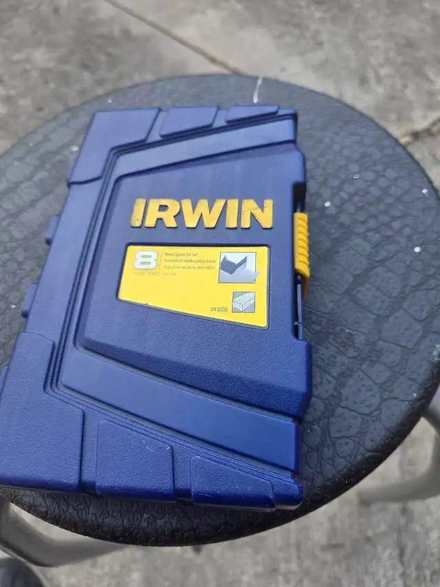 Irwin 8-Piece Speedbor Wood Spade Bit Set - Like New